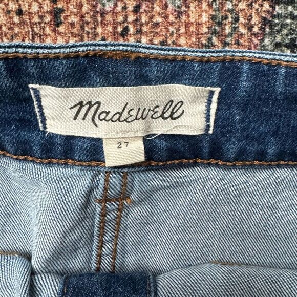 Madewell Button Front Denim Skirt - Picture 2 of 3